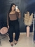 Calça estilo cargo com bolsos - comprar online