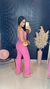 CALÇA JEANS WIDE LEG - ROSA - comprar online