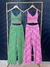 CONJUNTO DE CALÇA TRICOT FUXICO - Meraki Store