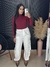 Calça estilo cargo com bolsos - loja online