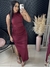 Vestido Mídi Drapeado - Cores aqui - loja online