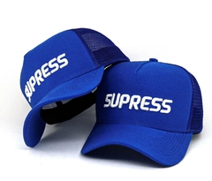 BONÉ TRUCKER SUPRESS AZUL