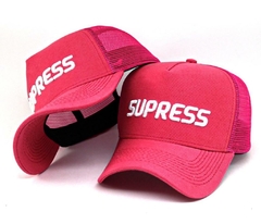 BONÉ TRUCKER SUPRESS ROSA