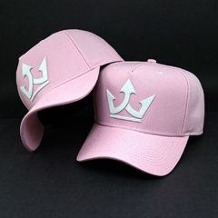 BONÉ AMERICANO COROA ROSA