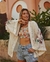 Kimono Arara Colorida - Acompanha top