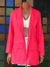Blazer Floresta Estrelar Coral