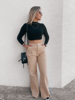 Cropped Trança Tricot