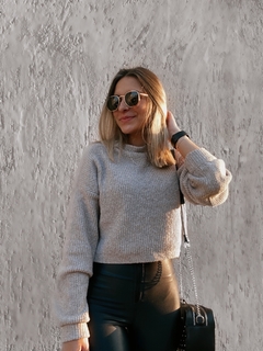 Cropped Tricot Nude