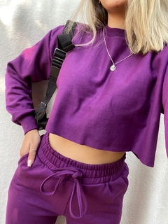 Cropped Moletom Gio