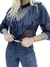 blusa volado