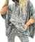 conjunto poncho print - Chaak