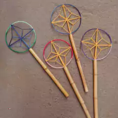 Raquete para bolhas de sabão - Feijão com Arroz