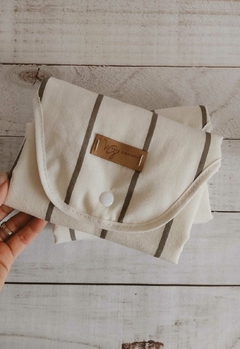 Cambiador Pocket Rayado Habano - comprar online