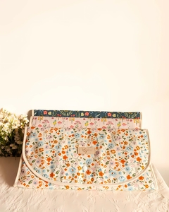 Cambiador Portátil Estampado Natural Floreado - comprar online