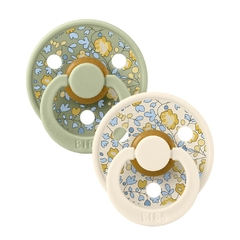 Chupetes Bib's Liberty Eloise Sage Mix (Packs x2) Talle 2 - Vero Gianiodis