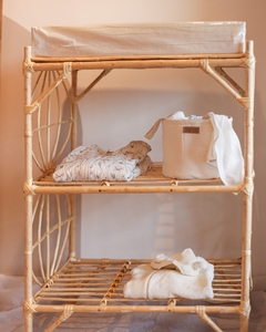 Mesa Mimbre Amelie - comprar online
