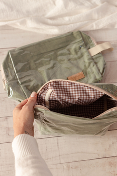 Neceser Lisos Verde de Tusor - comprar online