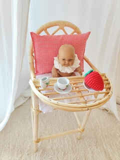 Silla Alta Justina Mimbre Infantil - tienda online