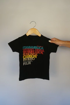 Camiseta Praias Kids - comprar online