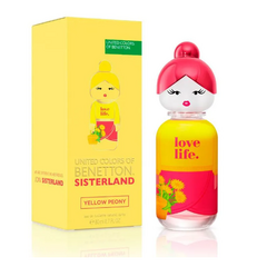 United Colors of BENETTON Sisterland Yellow Peony 80ml - comprar online