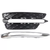 Moldura Farol De Milha DRL Mercedes C200 A2048851453 Lado Direito - comprar online