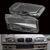 Par de Lente Farol BMW E46 3-Series 323i 325i 328i 330i 98-01