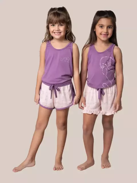 Shortdoll Regata Juvenil em Malha - comprar online