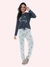Pijama Longo Juvenil em Malha Guaxinim - comprar online