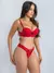Conjunto de Calcinha e Sutiã com Bojo e Aro em Renda Rubi - comprar online