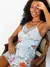 Babydoll Light Print com Renda na internet