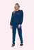 Pijama Longo Feminino em Moletinho - comprar online