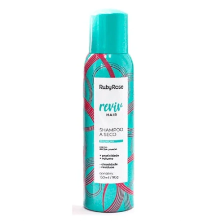 SHAMPOO A SECO BAUNILHA REVIV HAIR RUBY ROSE