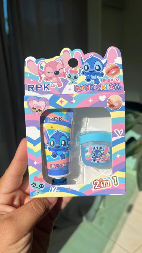 Kit stitch creme e balm labial