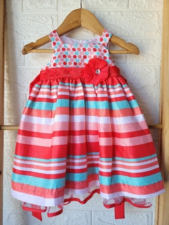 Vestido de fiesta IMPORTADO - 6/9M