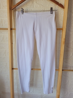 Legging blanca con diamante IMPORTADA - 14A
