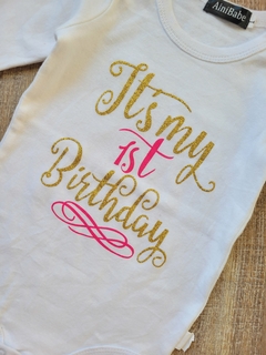 Body mi primer año IMPORTADO - 12M - comprar online