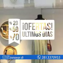 VINILO PARA VIDRIERA LIQUIDACIÓN