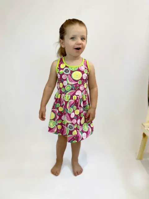 VESTIDO JERSEY ESTAMPADO