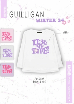 224-2102 REMERA LIFE - Guilligan Jeans
