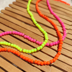 Choker Bolinhas e Mini Discos - comprar online