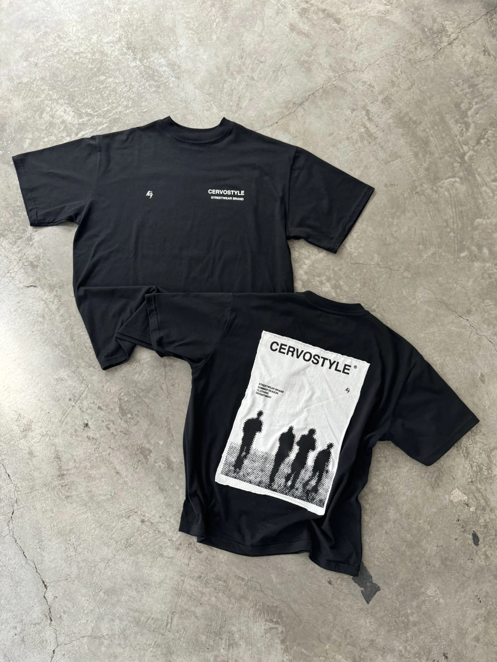 REMERA LABEL - BLACK
