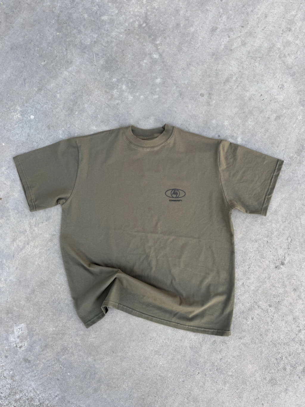 REMERA LABEL - GREEN