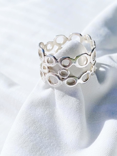 ANILLO PLATA, CÍRCULOS