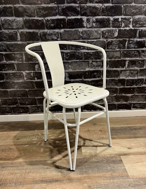 SILLÓN INDUSTRIAL ASIENTO METÁLICO – 3154