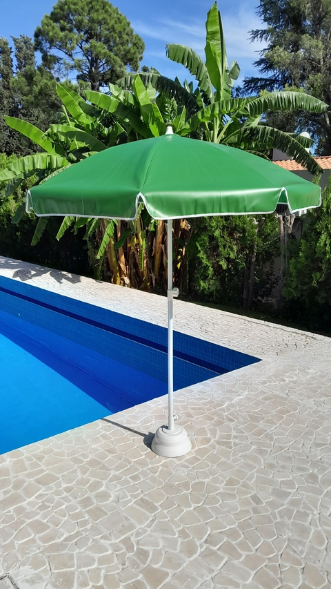 SOMBRILLA REDONDA DE LONA VINILICA