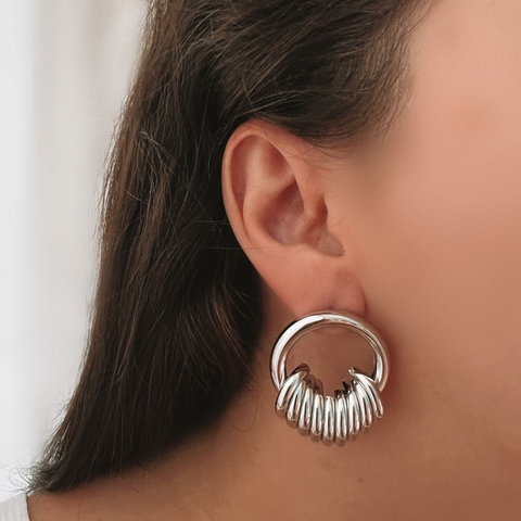 Brinco Prata Carolina