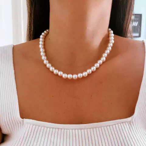 Choker De Pérolas Grande