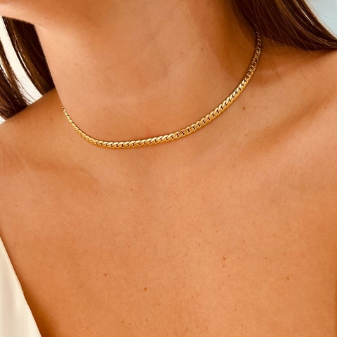 Choker Dourada Mayne