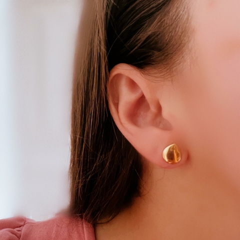 Brinco Dourado Gota Peny