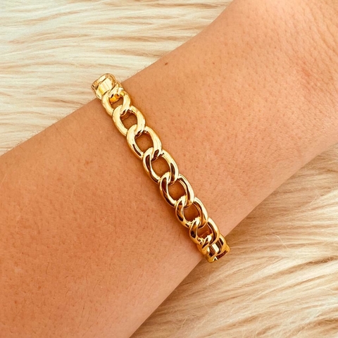 Bracelete Corrente Dourado Paula
